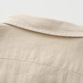 Camisa Social Masculina Lorennzi de Linho 3