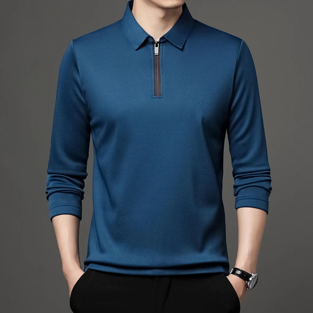 Camisa Social com Zíper Lorennzi 2