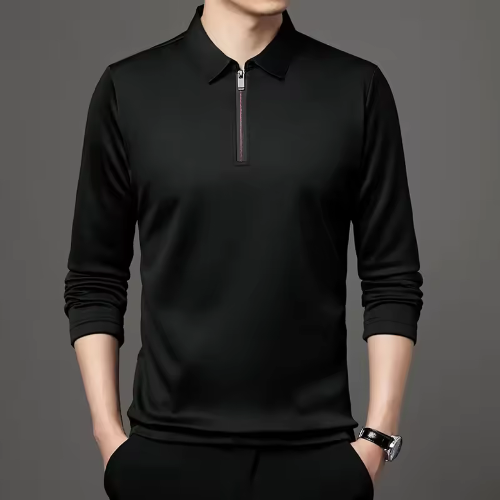 Camisa Social com Zíper Lorennzi 3