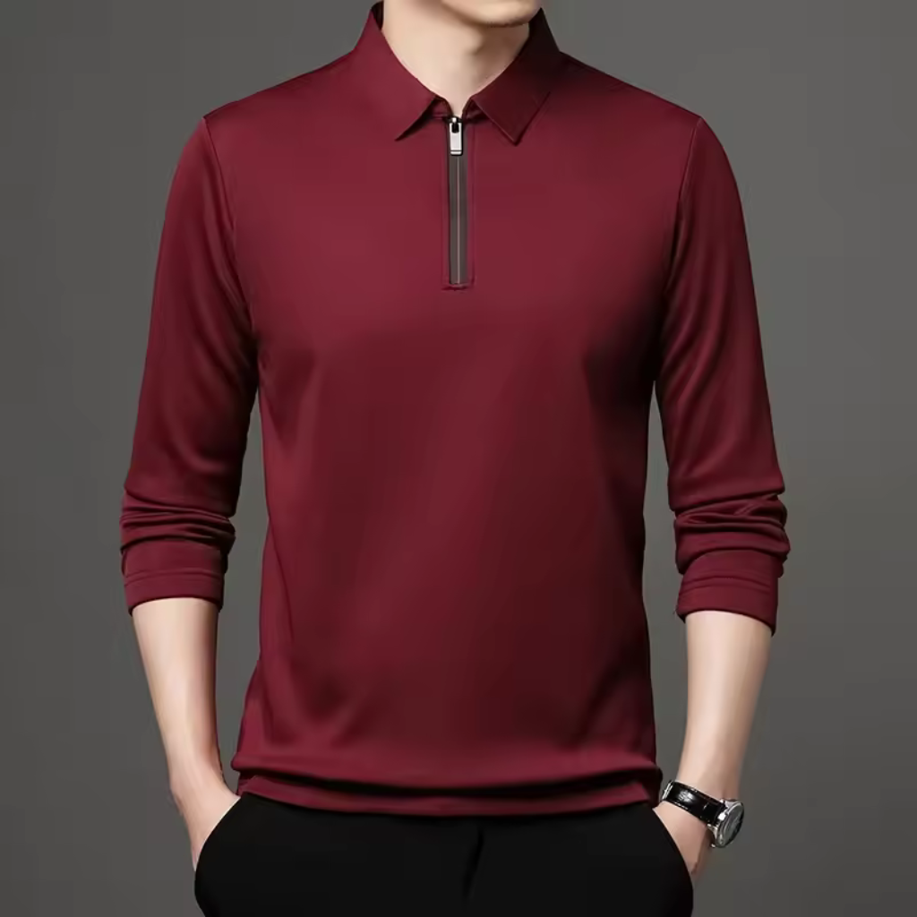 Camisa Social com Zíper Lorennzi 4