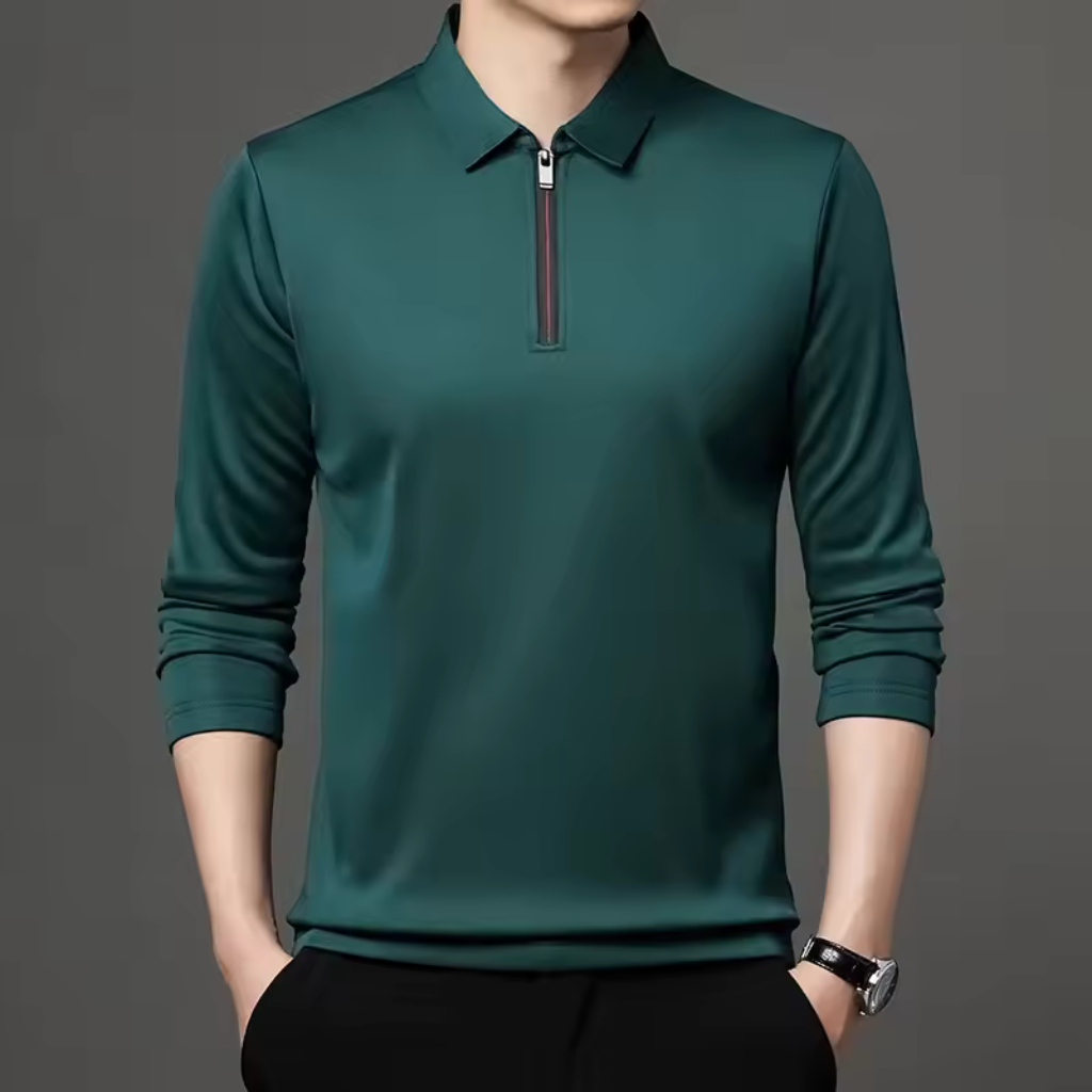 Camisa Social com Zíper Lorennzi 6
