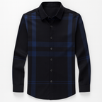 Camisa Social de Seda Xadrez Lorennzi