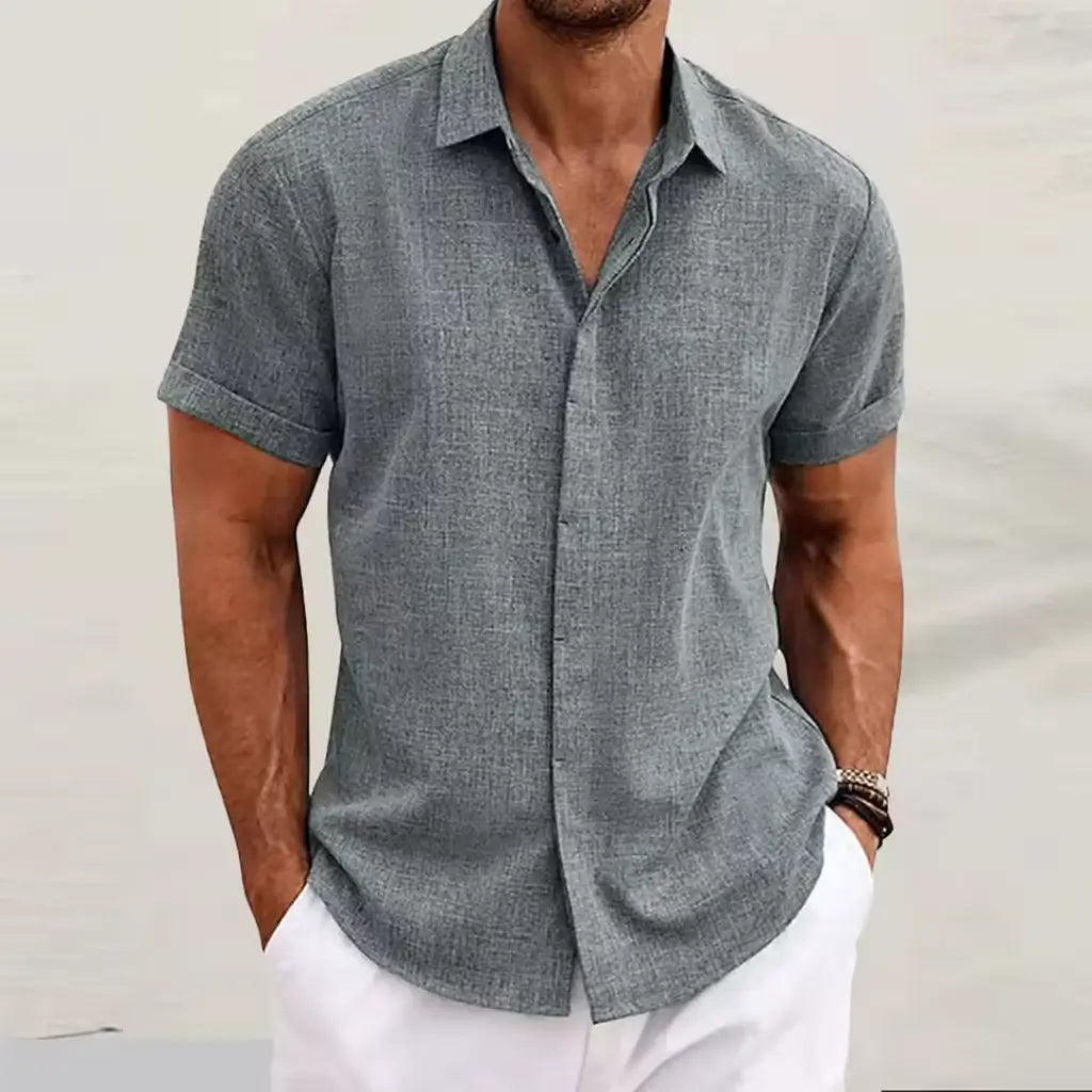Camisa de Linho Lorennzi Florence 6
