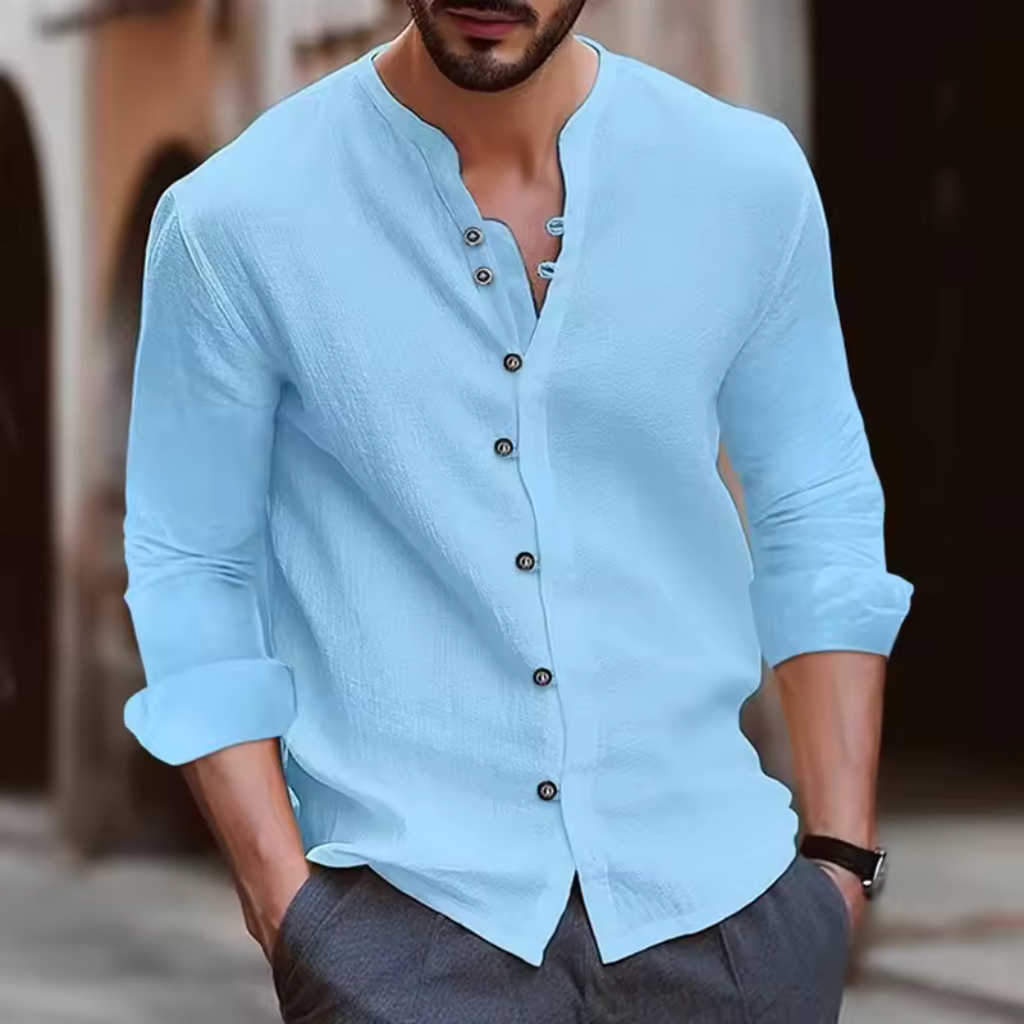 Camisa de Linho Lorennzi Geneva 3