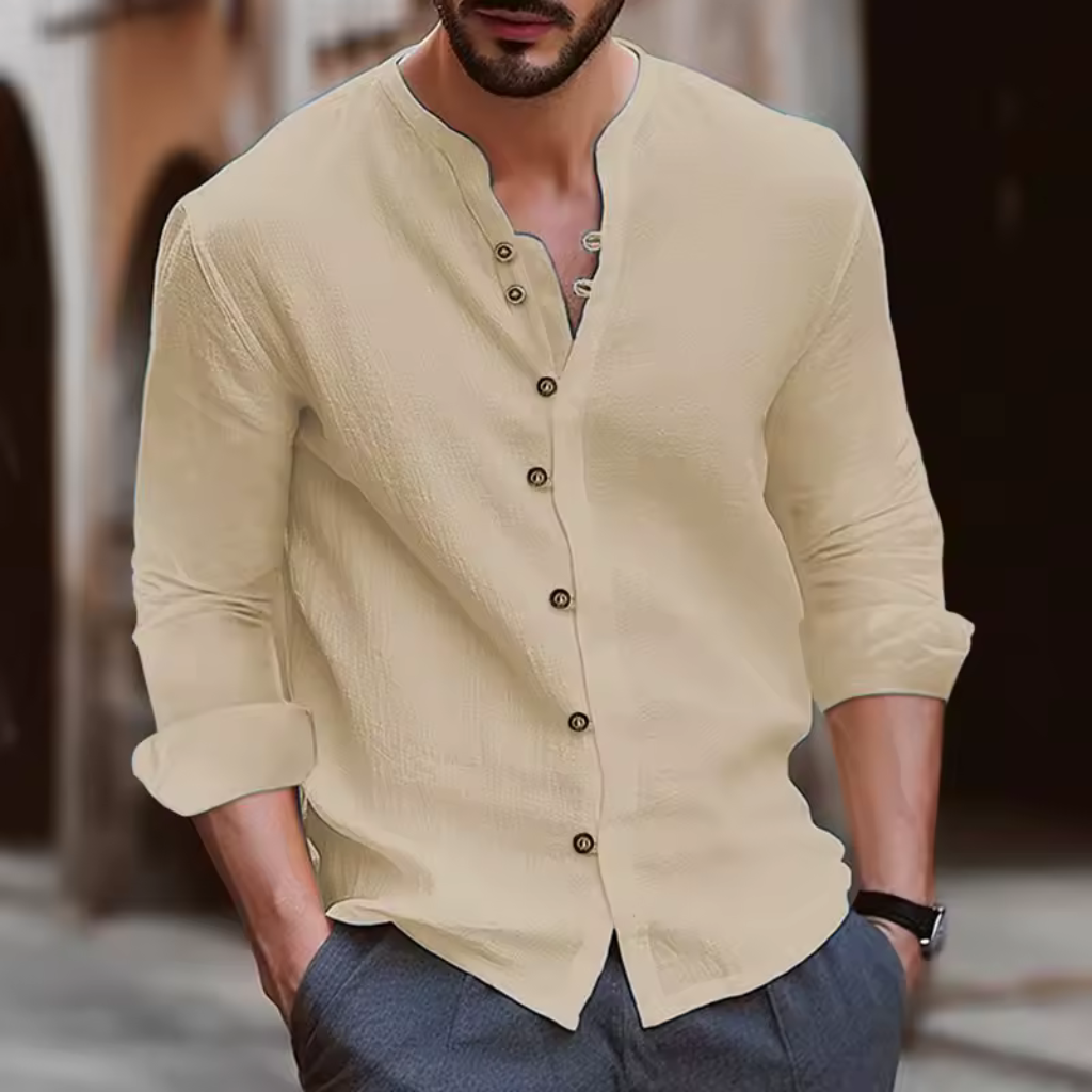 Camisa de Linho Lorennzi Geneva 6