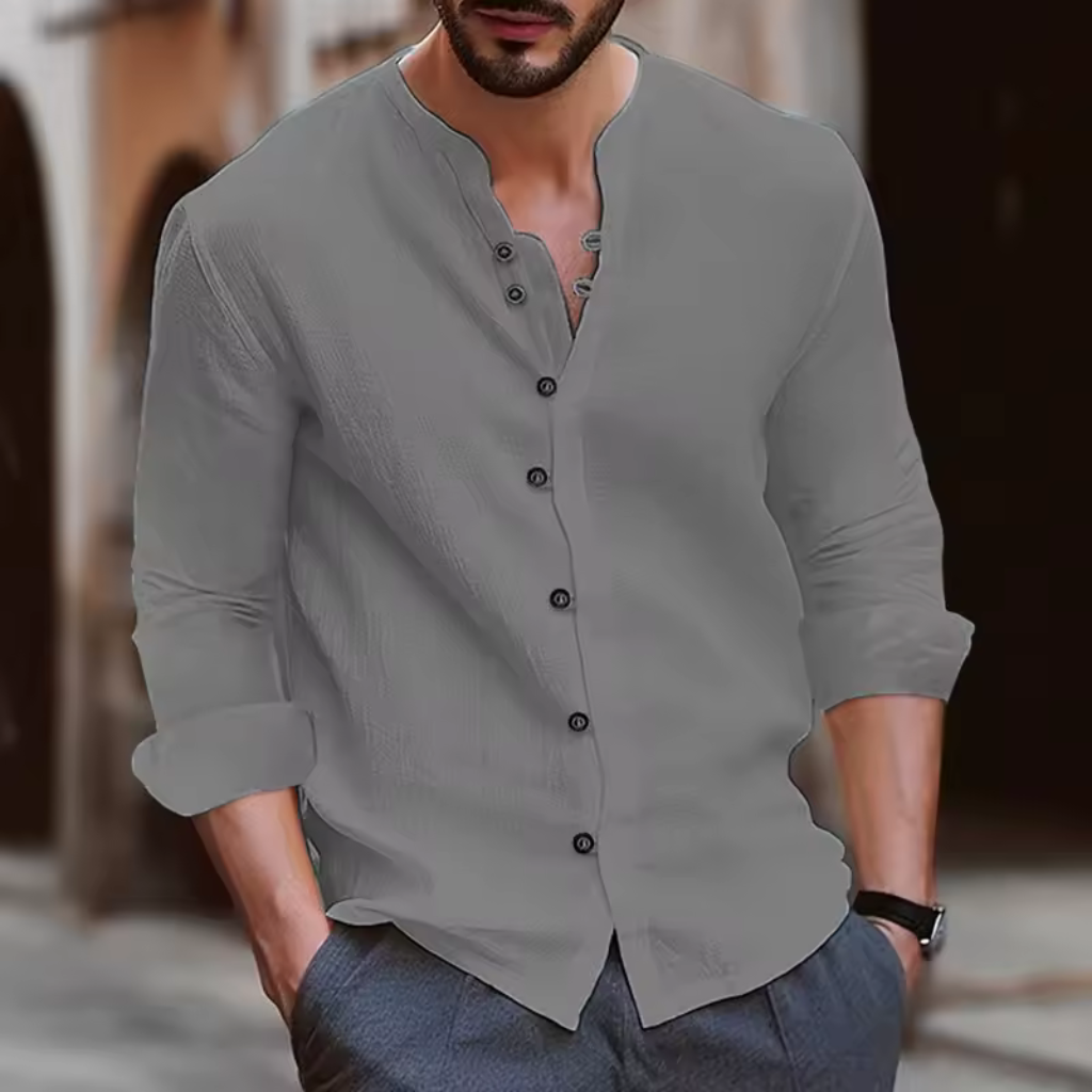 Camisa de Linho Lorennzi Geneva 7