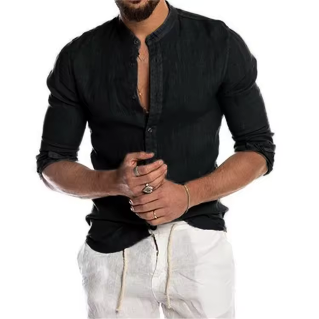 Camisa de Linho Lorennzi Island 6