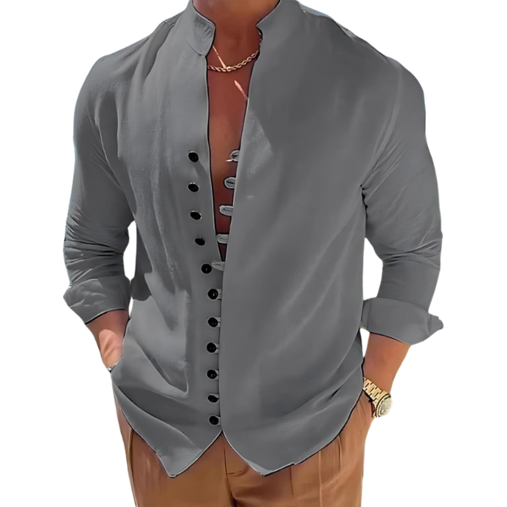 Camisa de Linho Lorennzi Spring 6