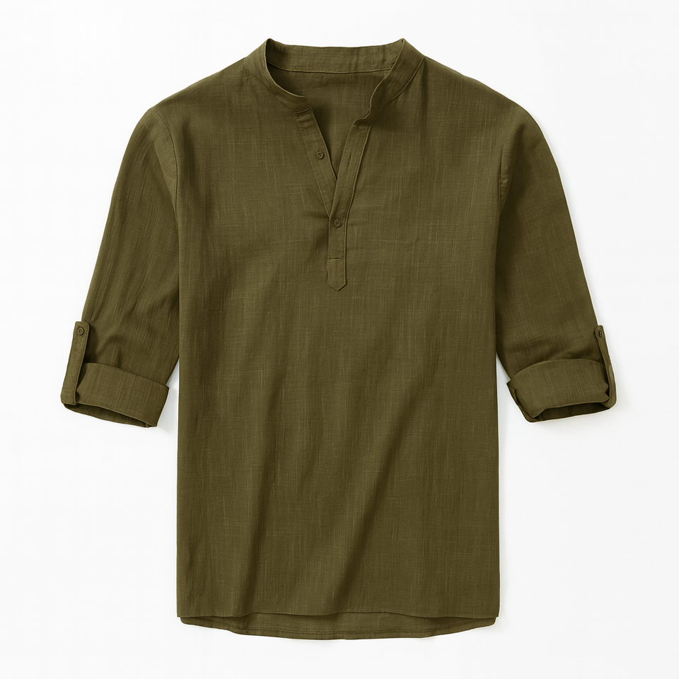 Camisa de Linho Lorennzi Tulum