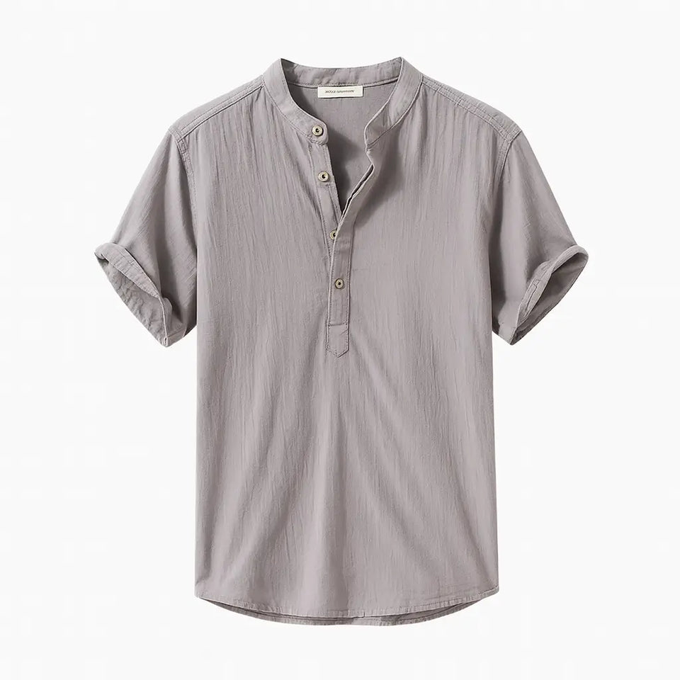 Camisa de Linho Masculina Lorennzi Azure
