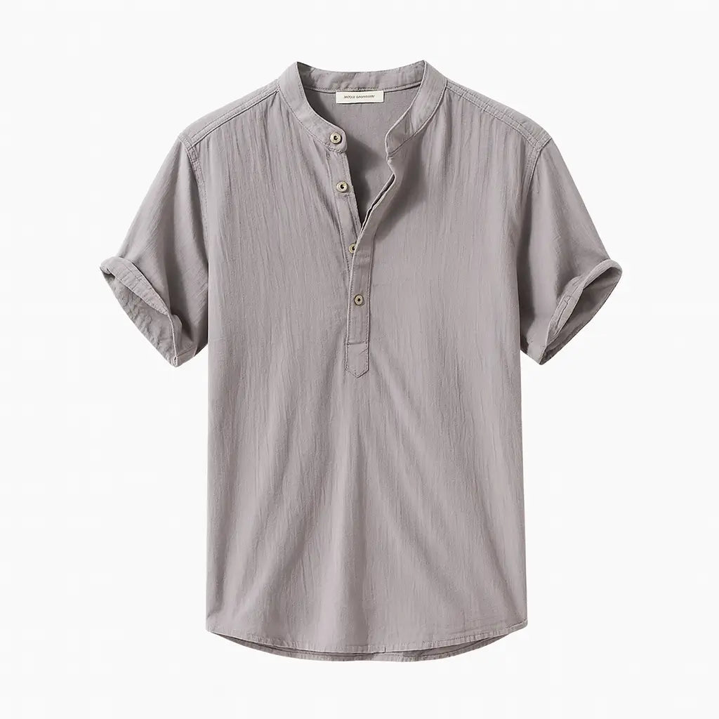 Camisa de Linho Masculina Lorennzi Azure