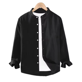 Camisa de Linho Masculina Lorennzi Azzurra