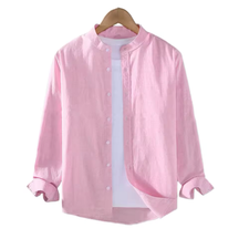 Camisa de Linho Masculina Lorennzi Azzurra 6