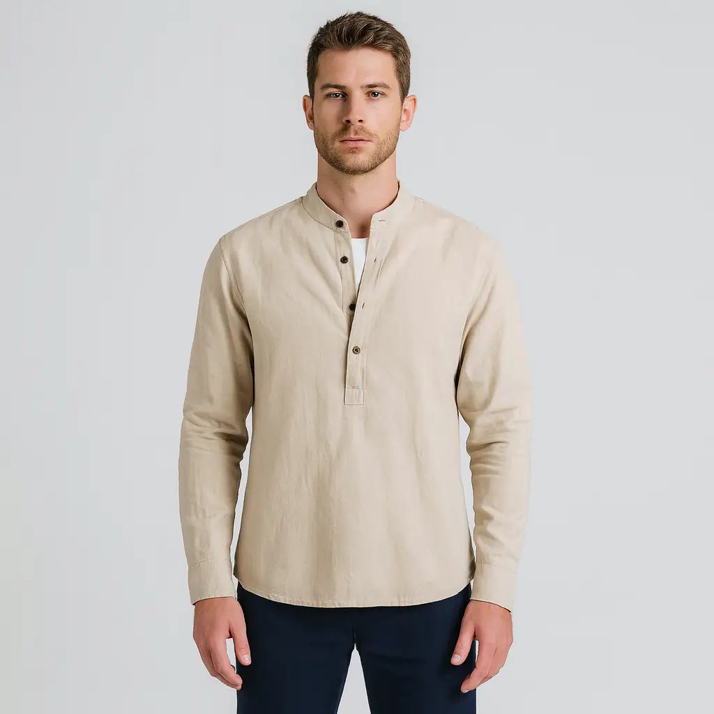 Camisa de Linho Masculina Lorennzi Bali 2