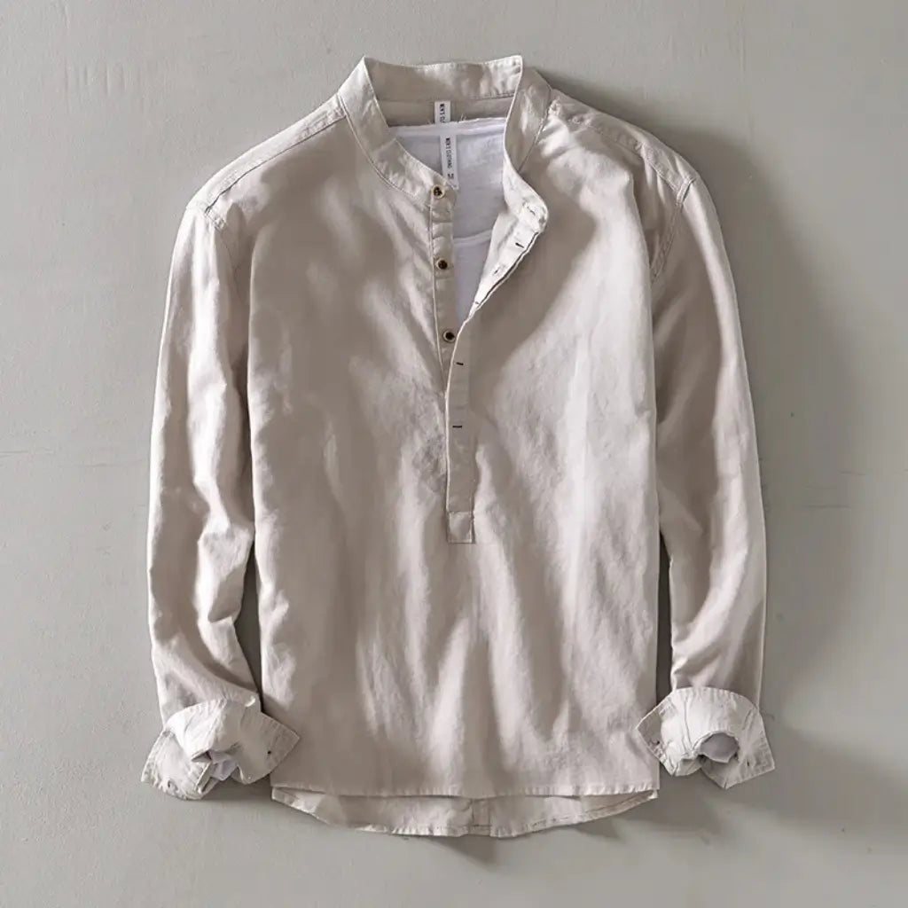 Camisa de Linho Masculina Lorennzi Bali 6