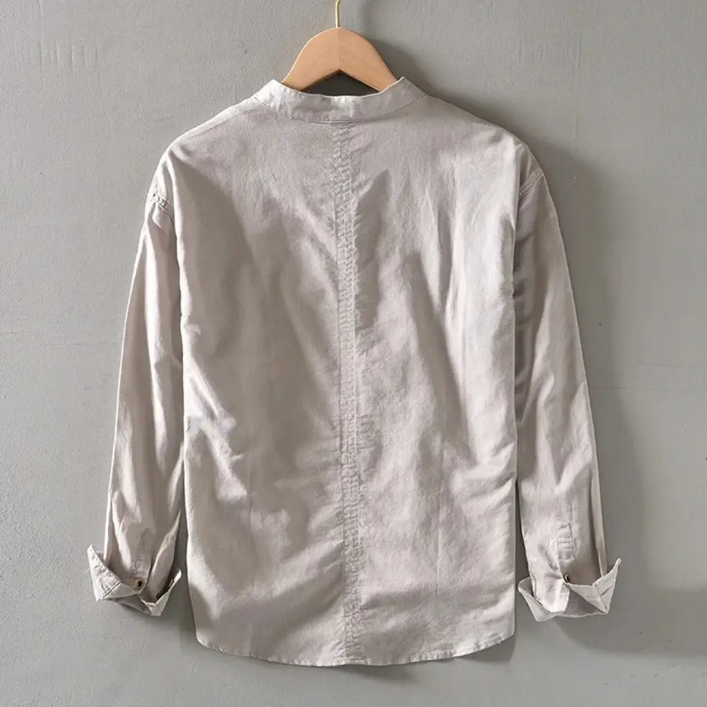 Camisa de Linho Masculina Lorennzi Bali 7