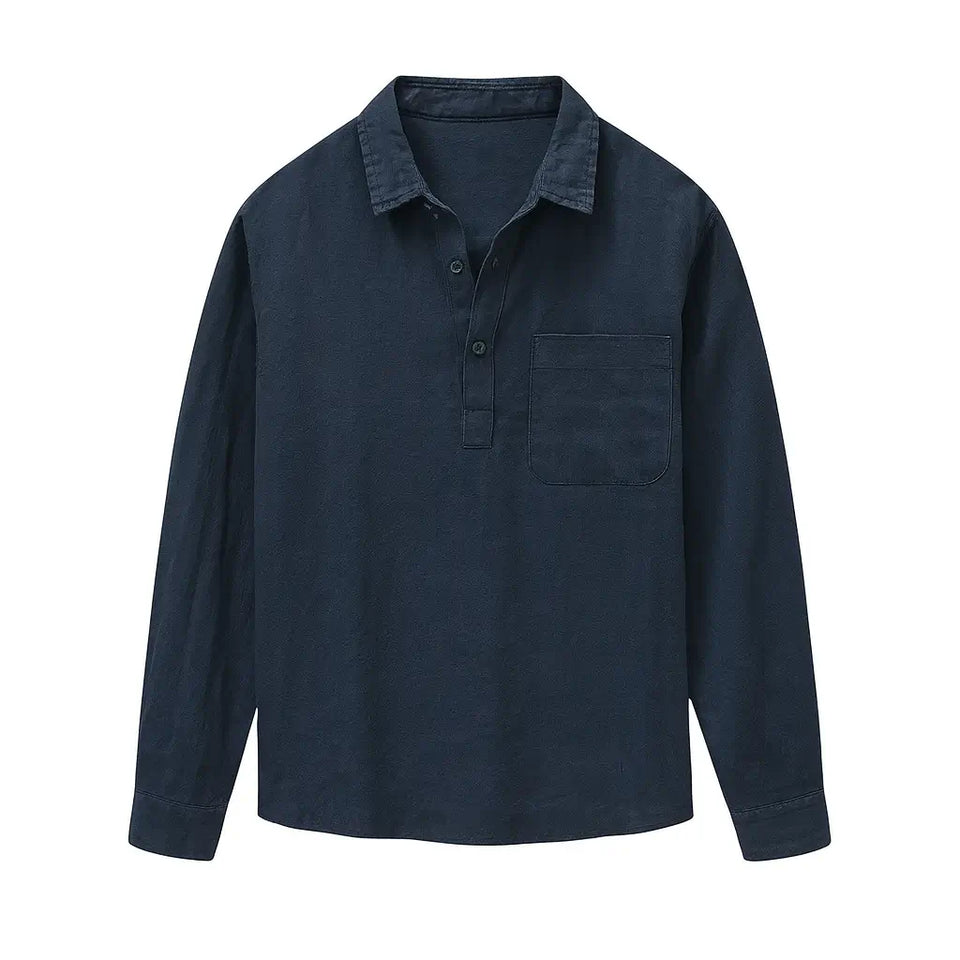 Camisa de Linho Masculina Lorennzi Casual