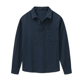 Camisa de Linho Masculina Lorennzi Casual