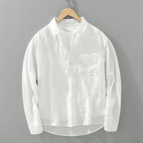 Camisa de Linho Masculina Lorennzi Casual 3