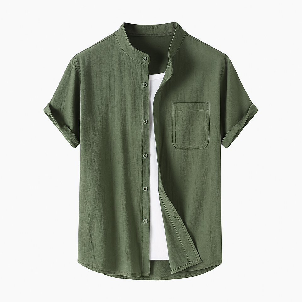Camisa de Linho Masculina Lorennzi Class