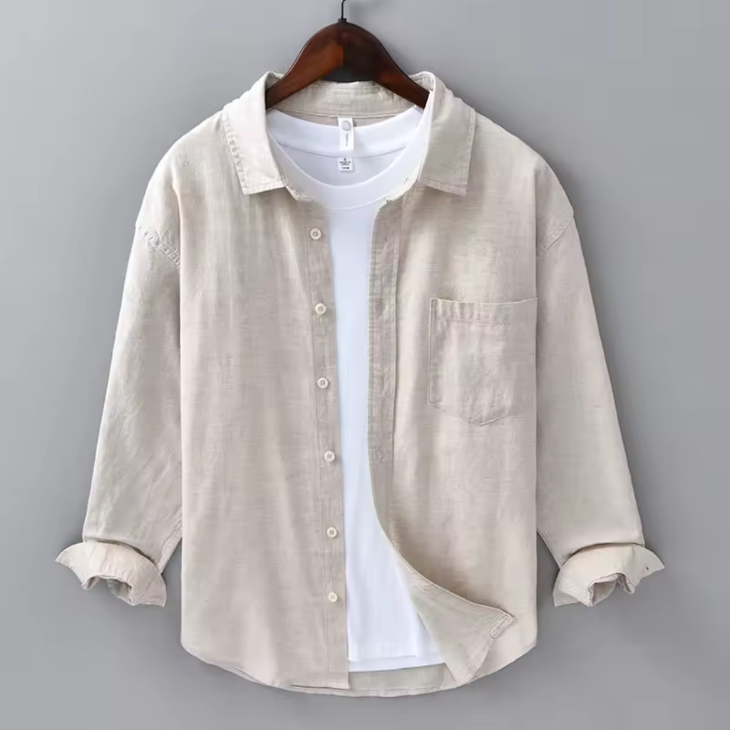 Camisa de Linho Masculina Lorennzi Duna 2