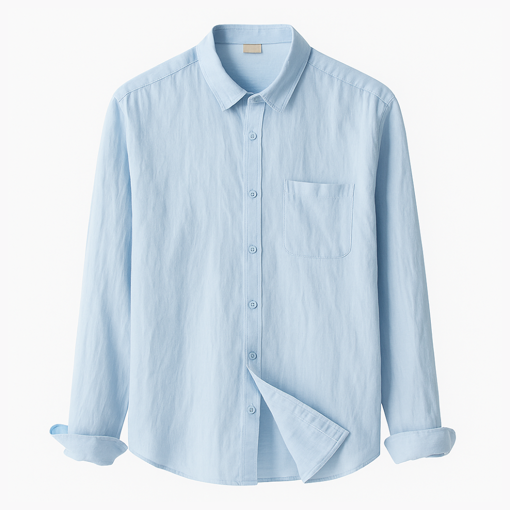 Camisa de Linho Masculina Lorennzi Italy