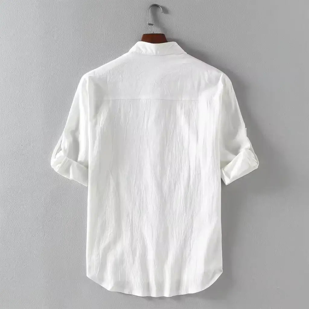 Camisa de Linho Masculina Lorennzi Linen 7
