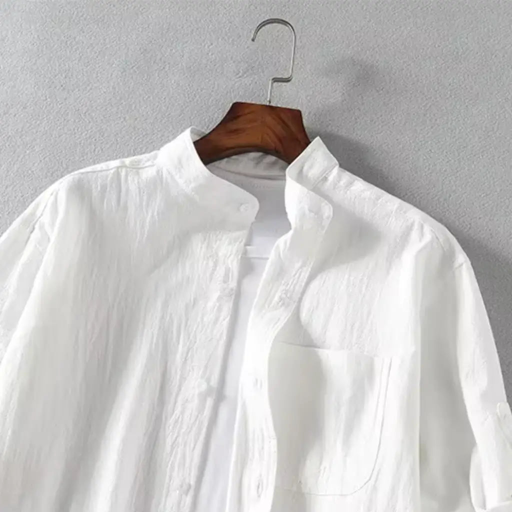 Camisa de Linho Masculina Lorennzi Linen 9