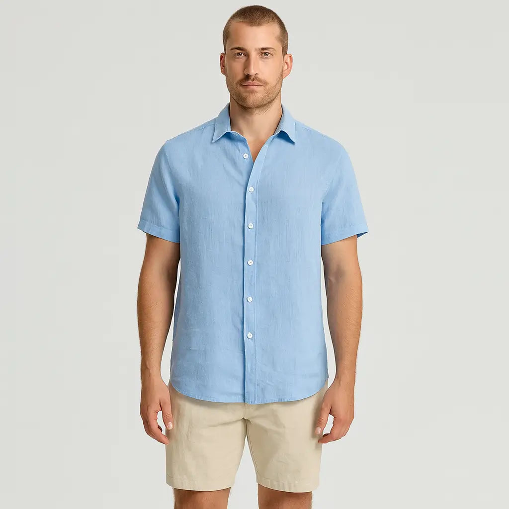 Camisa de Linho Masculina Lorennzi Sereno 2