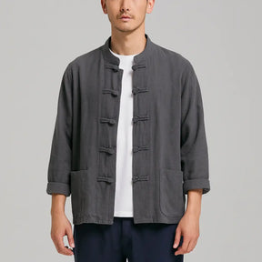 Camisa de Linho Masculina Lorennzi Shiro 2