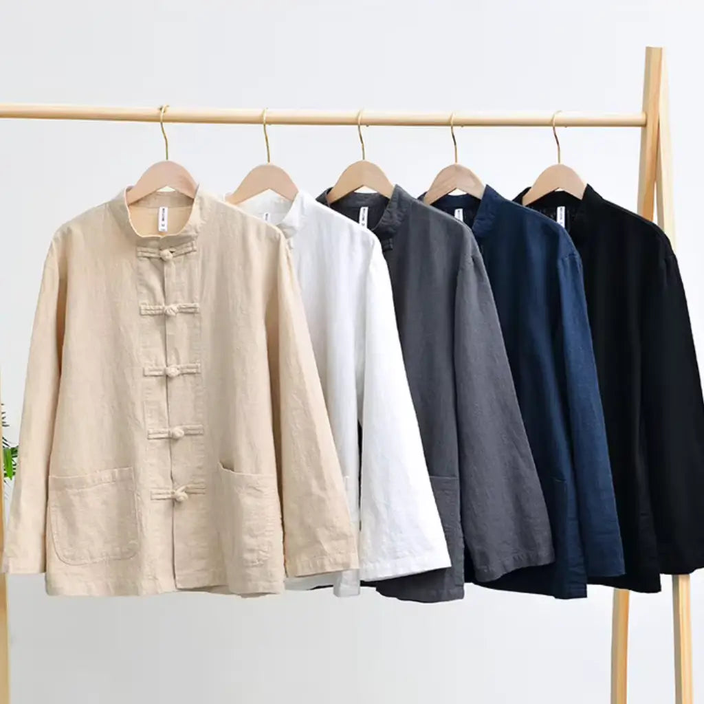 Camisa de Linho Masculina Lorennzi Shiro 3