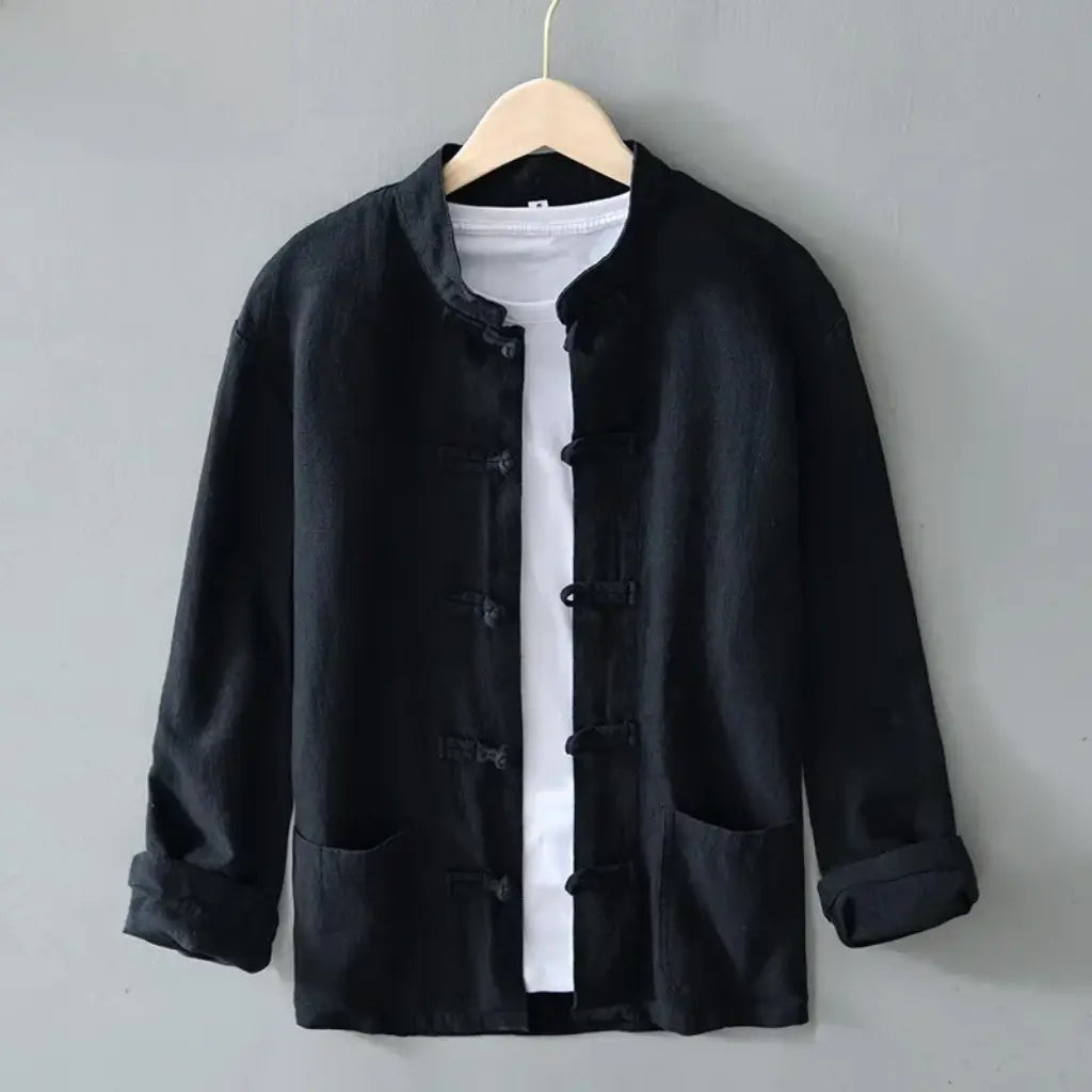 Camisa de Linho Masculina Lorennzi Shiro 5
