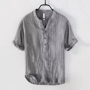 Camisa de Linho Masculina Lorennzi Venezia 4