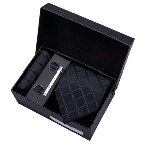 Conjunto Gravata Xadrez de Seda Lorennzi 5