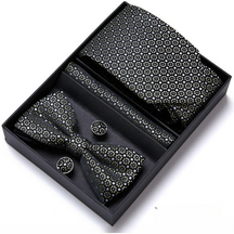 Conjunto Premium de Gravata Estampada Ferretti 4