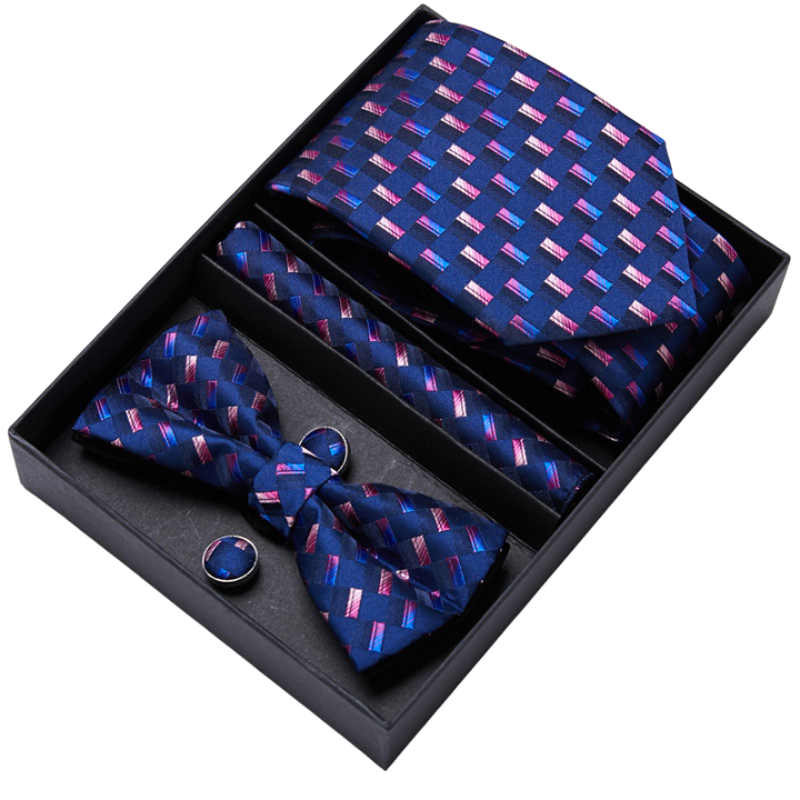 Conjunto Premium de Gravata Estampada Ferretti 6