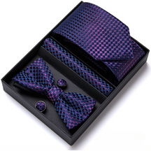 Conjunto Premium de Gravata Estampada Ferretti 7