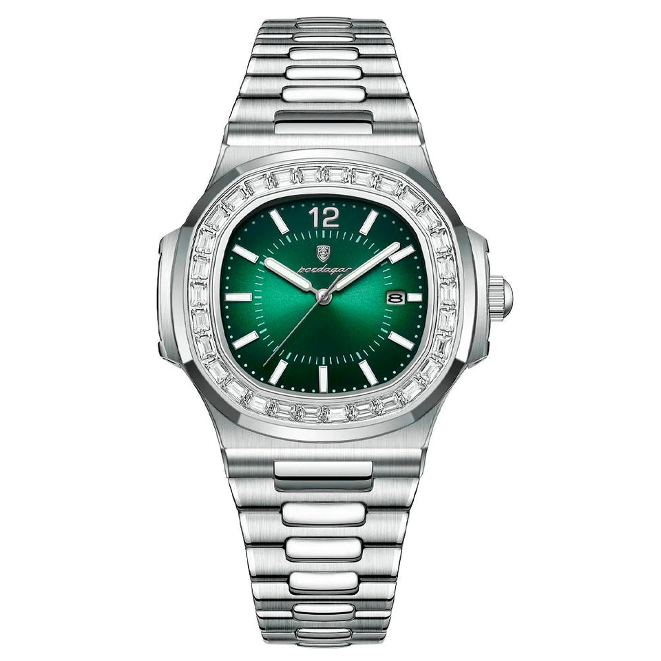 Relógio Masculino Cravejado Forllini Spectre