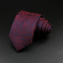 Gravata Estampada Floral Roman 17