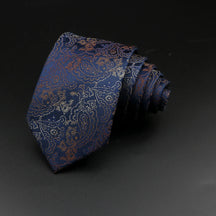 Gravata Estampada Floral Roman 18