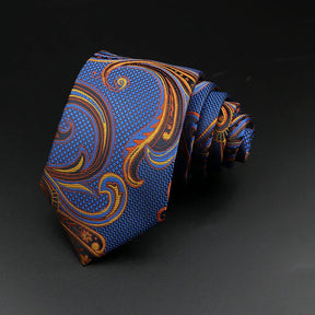 Gravata Estampada Floral Roman 6