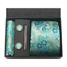 Gravata Estampada Forllini Conjunto de Seda