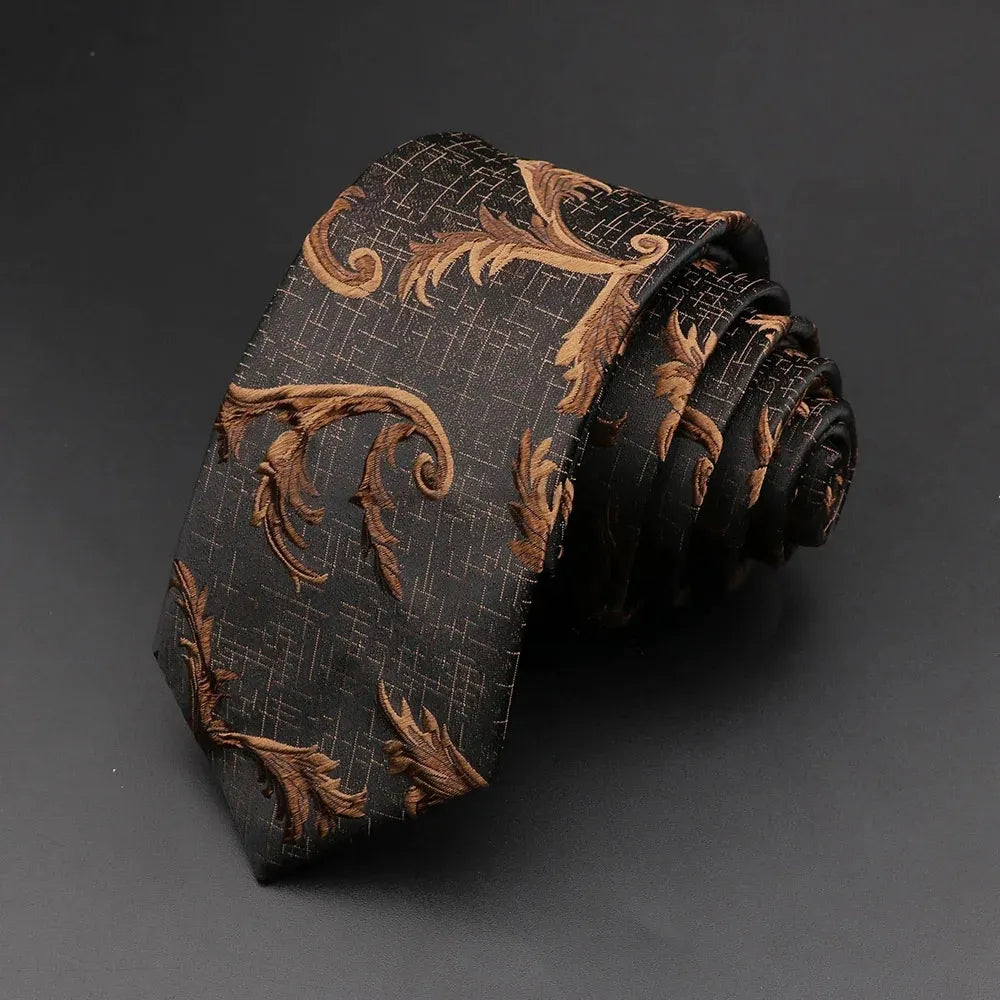 Gravata Estampada Luxuosa Di Angelo 9