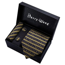 Gravata Listrada Conjunto de Seda Lorennzi 2