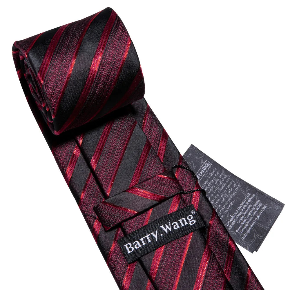 Gravata Tradicional Imperial + Lenço de Bolso + Abotoaduras 6