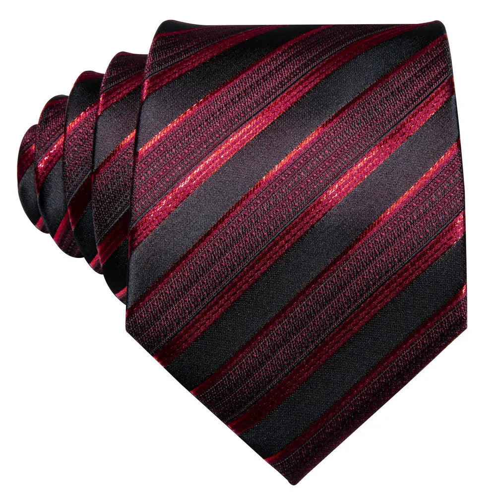 Gravata Tradicional Imperial + Lenço de Bolso + Abotoaduras 8