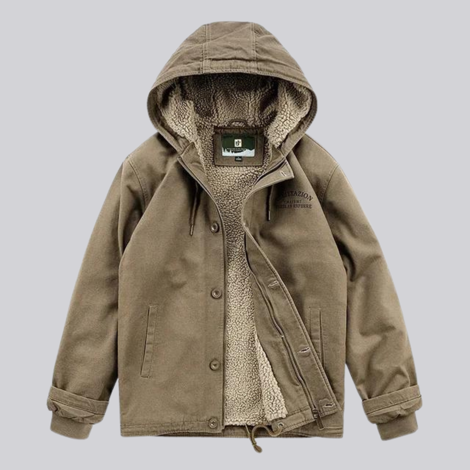 Jaqueta Bomber Masculina de Lã Lorennzi 2