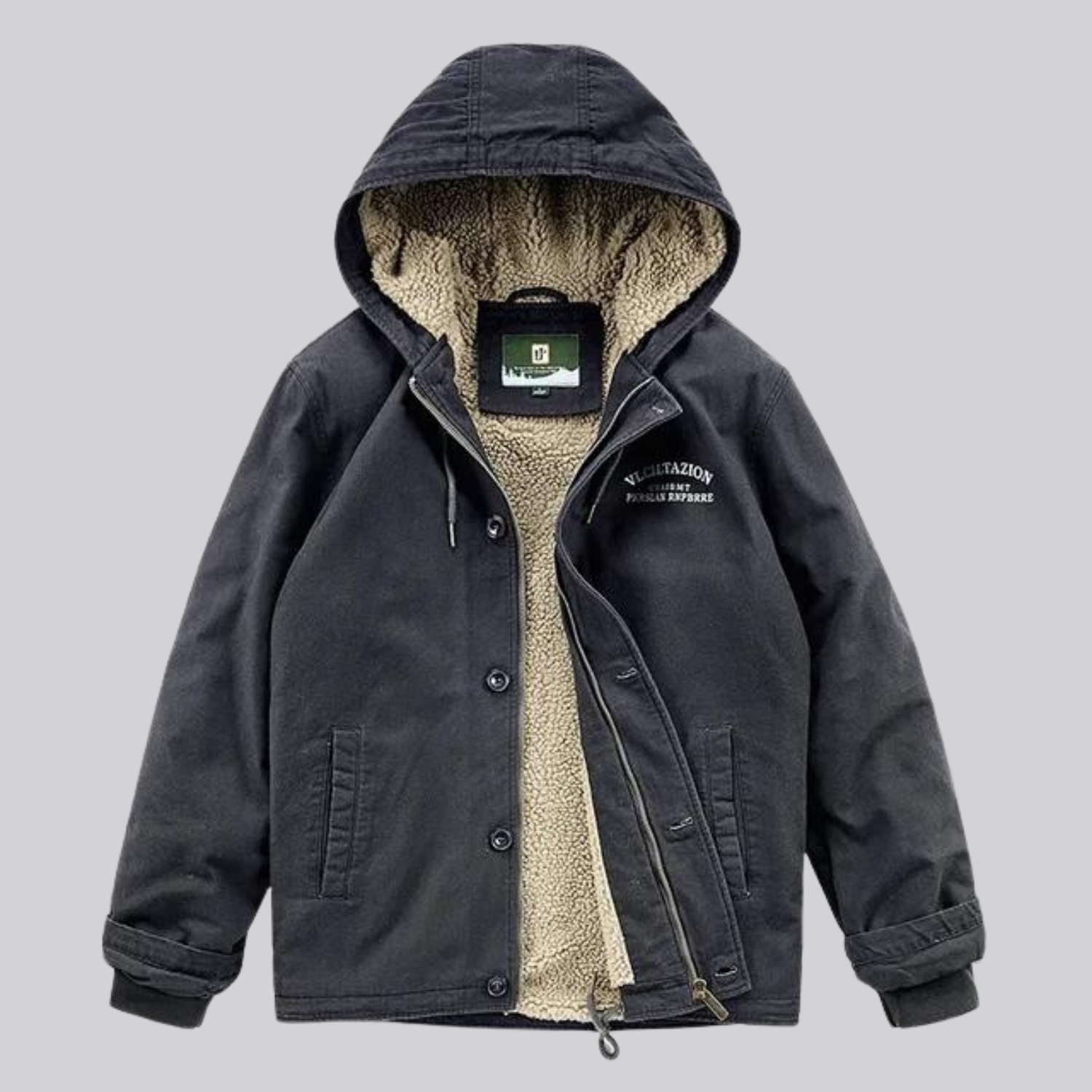 Jaqueta Bomber Masculina de Lã Lorennzi 3