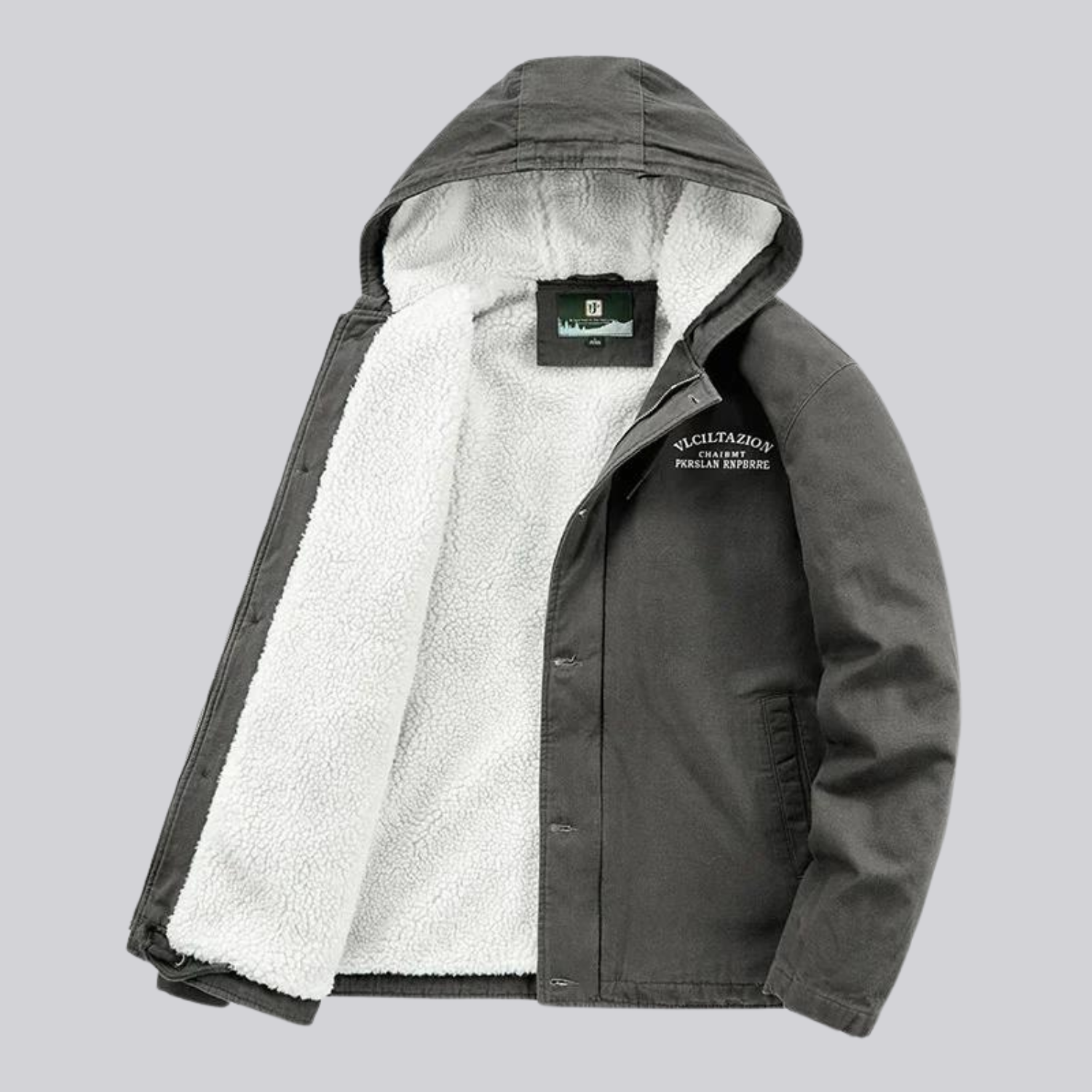 Jaqueta Bomber Masculina de Lã Lorennzi 4