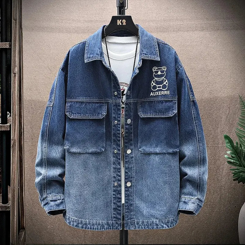 Jaqueta Jeans Masculina Lorennzi Auxerre 3